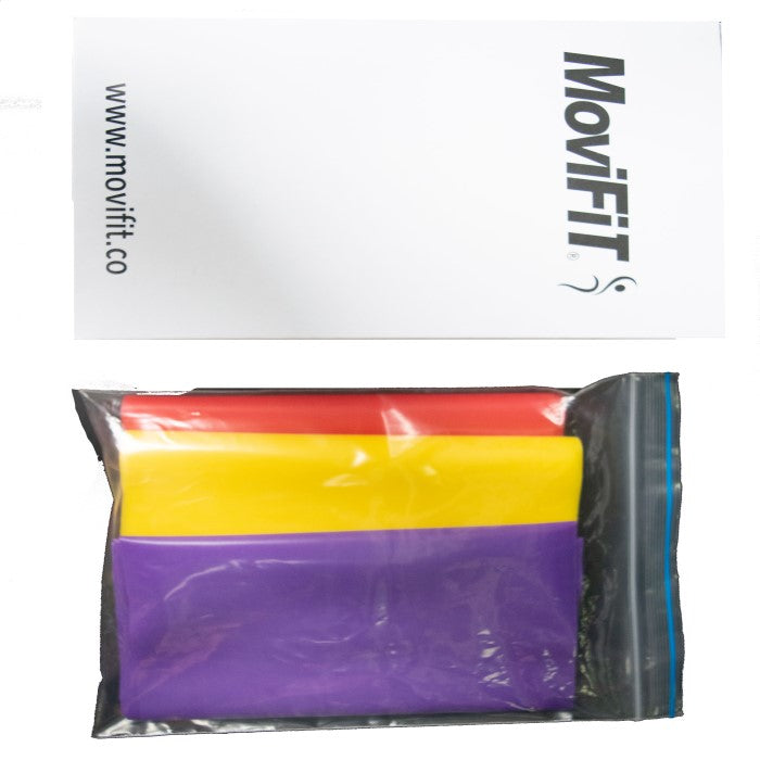 Kit De Bandas Elásticas Tipo Theraband MOVIFIT - 1008106