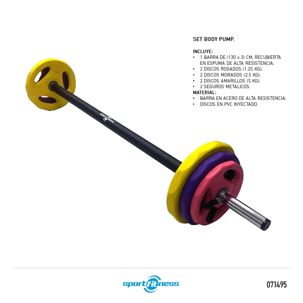 Set Body Pump Sportfitness - Sport fitness 71495