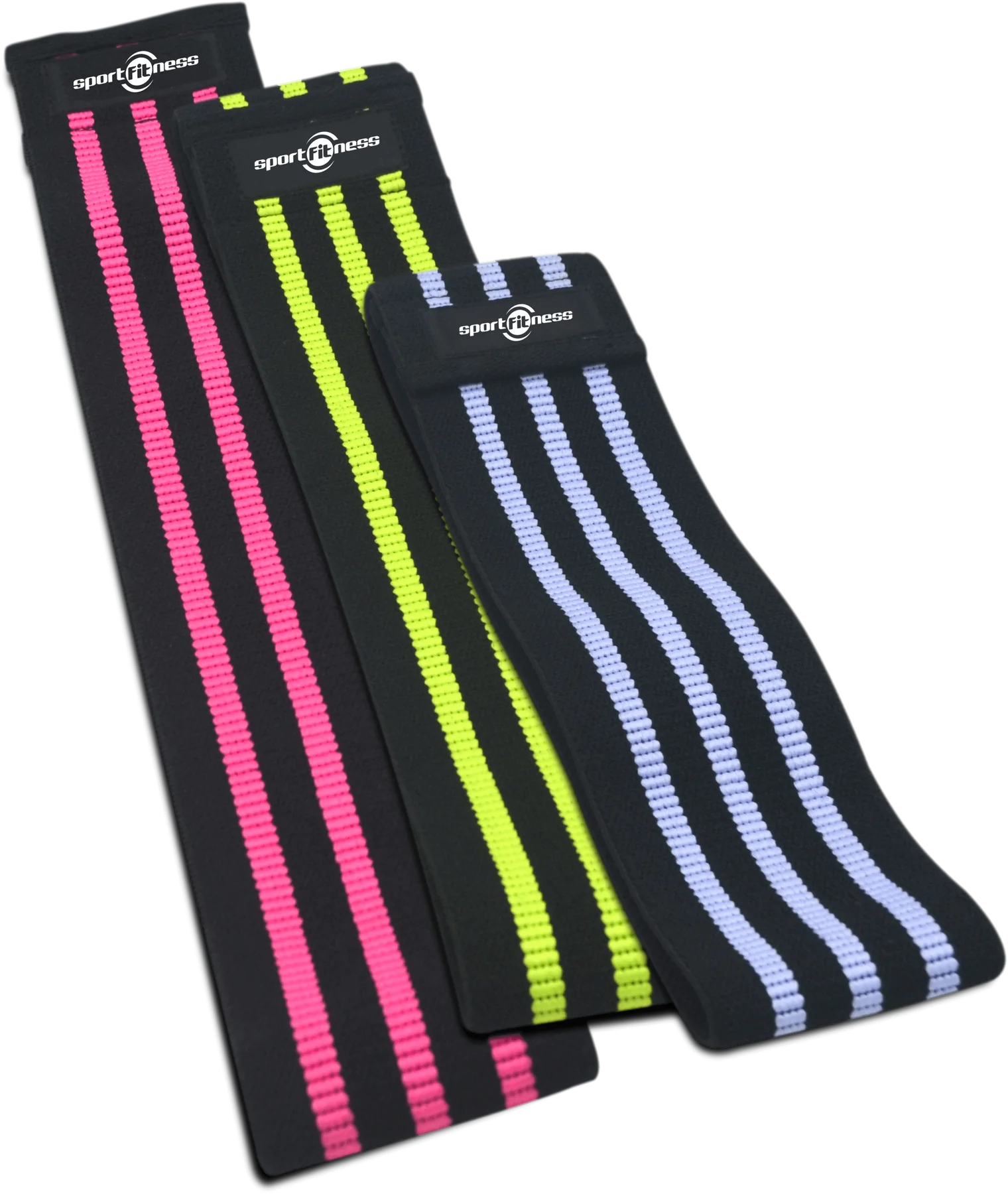 Set de Bandas Elásticas En Tela - Sportfitness