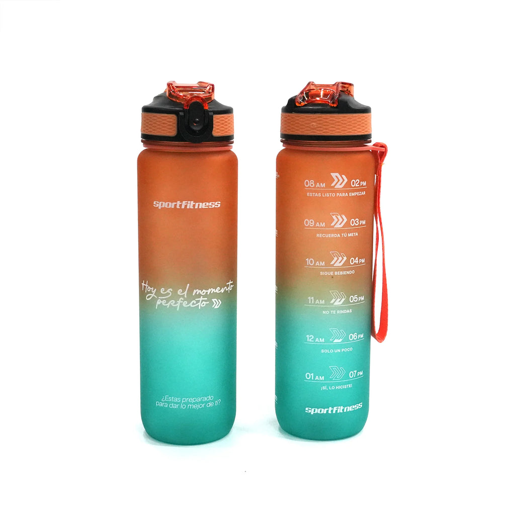 Termo deportivo (1 lt) Azul Naranja - 77872