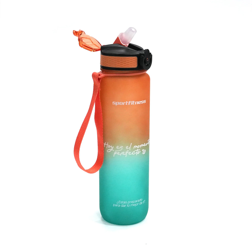 Termo deportivo (1 lt) Azul Naranja - 77872