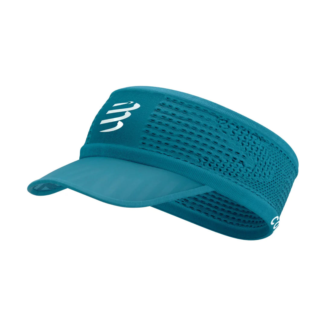 Cinta Azul Para El Pelo + Visor Para Protección Completa Compressport