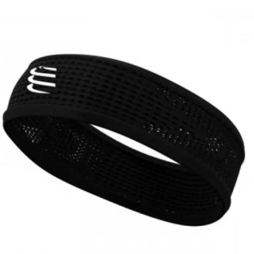 Cinta Para El Pelo Multisport Negra Control De Sudor Compressport