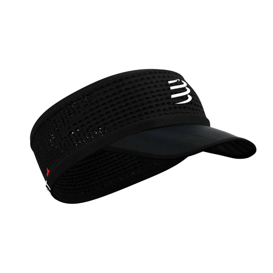 Cinta Negra Para El Pelo + Visor Para Protección Completa Compressport