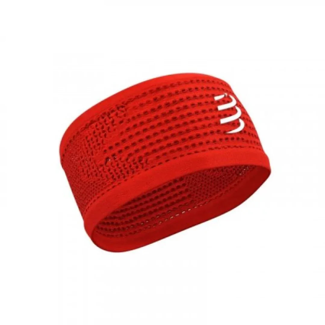 Cinta Para El Pelo Multisport Roja Control De Sudor Compressport