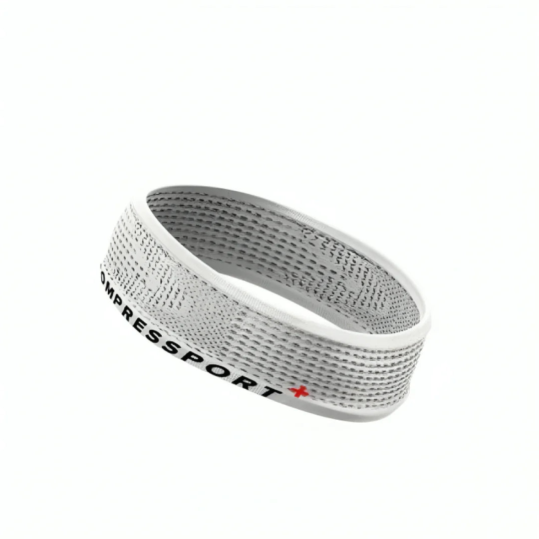 Cinta Para El Pelo Multisport Blanca Control De Sudor Compressport
