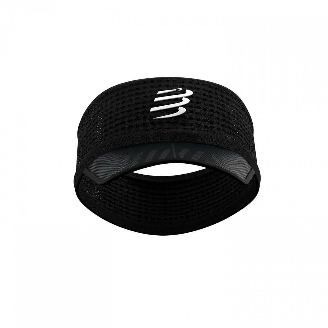 Cinta Negra Para El Pelo + Visor Para Protección Completa Compressport