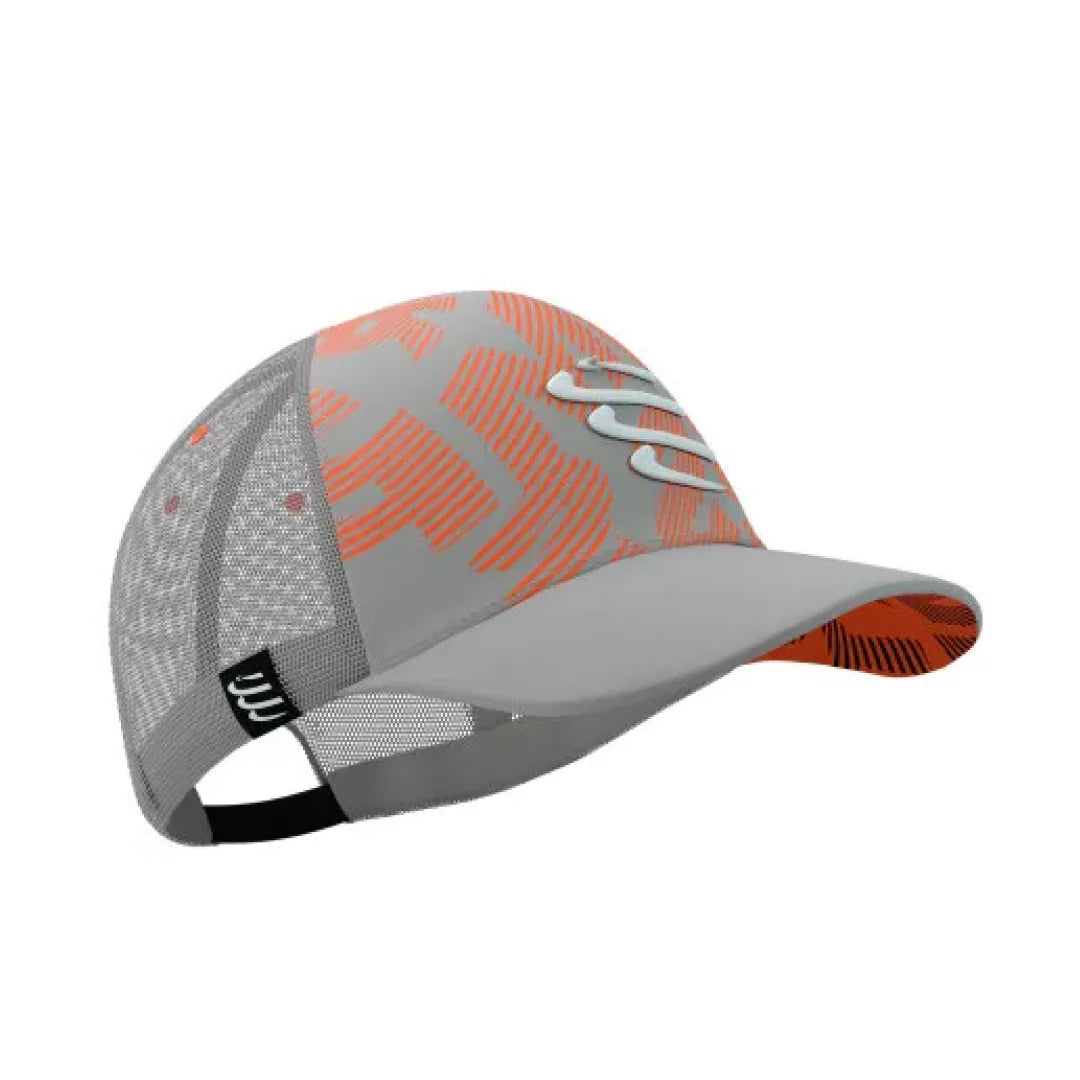 Gorra Multisport Gris Protección Solar Optimizada Compressport