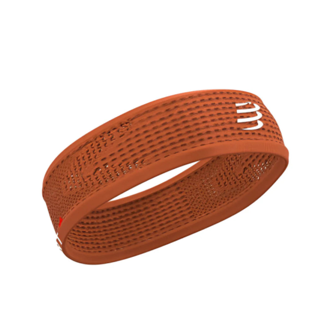 Cinta Para El Pelo Multisport Roja Control De Sudor Compressport
