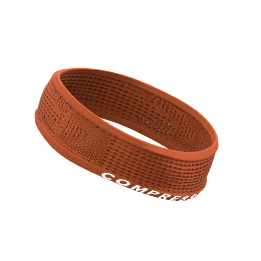 Cinta Para El Pelo Multisport Roja Control De Sudor Compressport