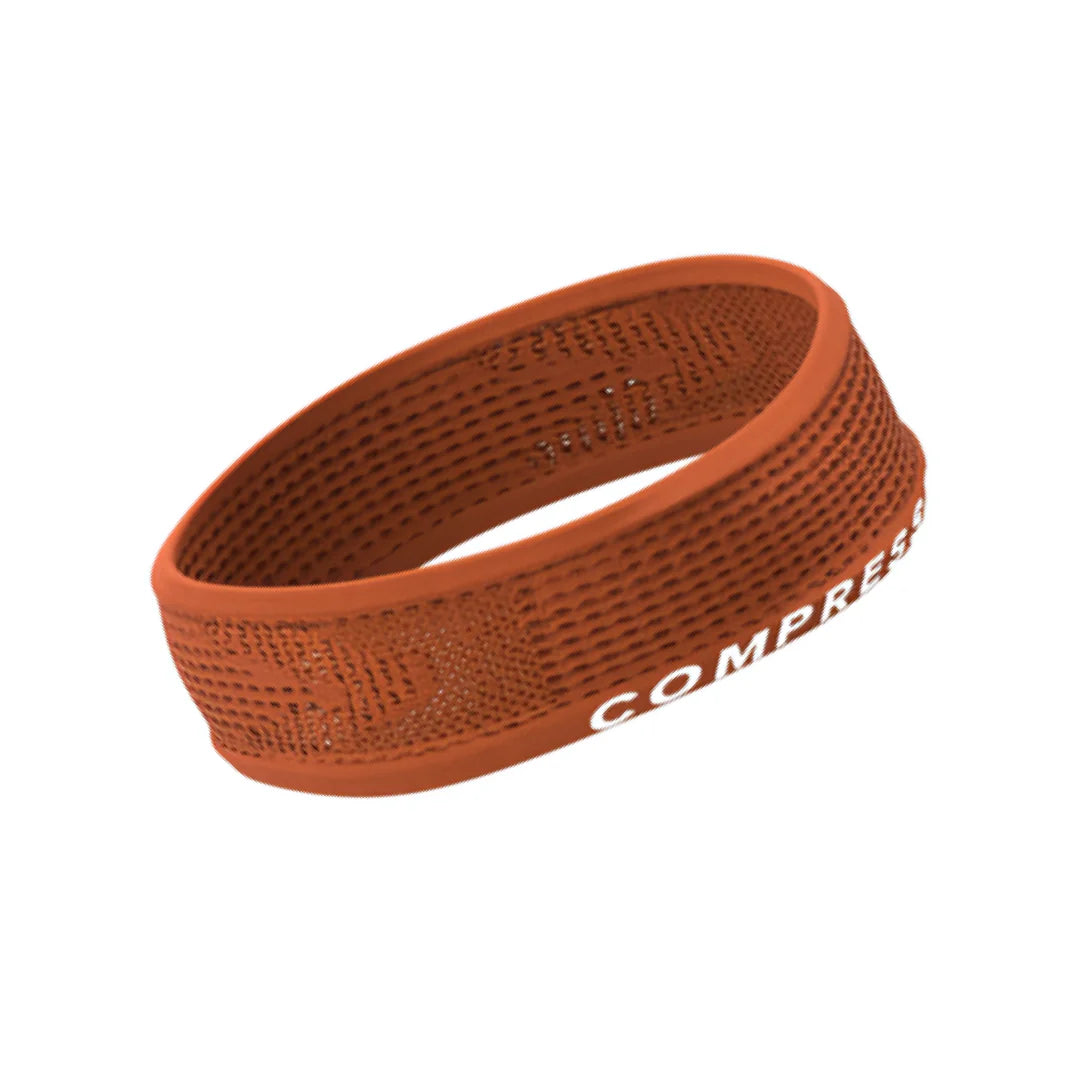 Cinta Para El Pelo Multisport Roja Control De Sudor Compressport