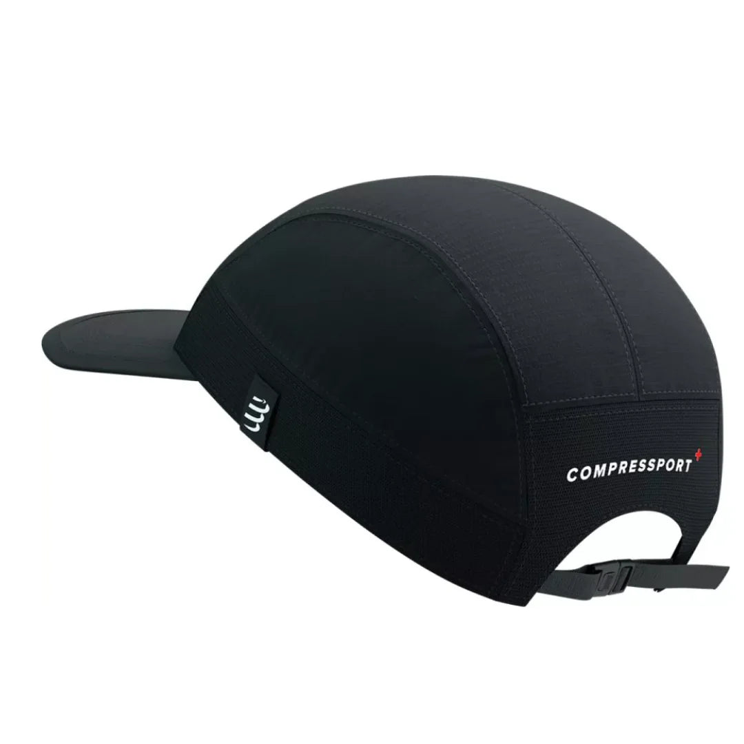 Gorra Compressport 5panels Negra