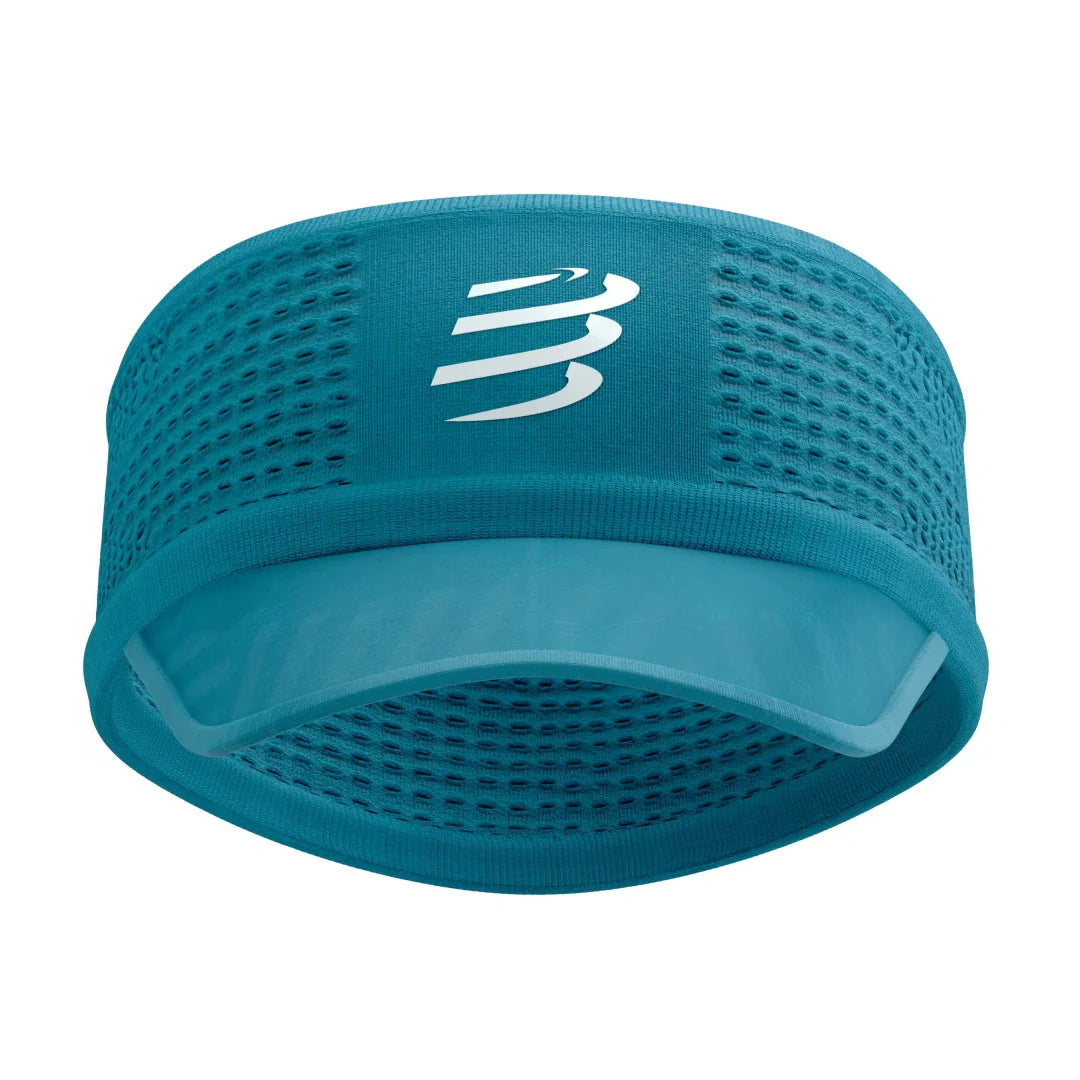 Cinta Azul Para El Pelo + Visor Para Protección Completa Compressport