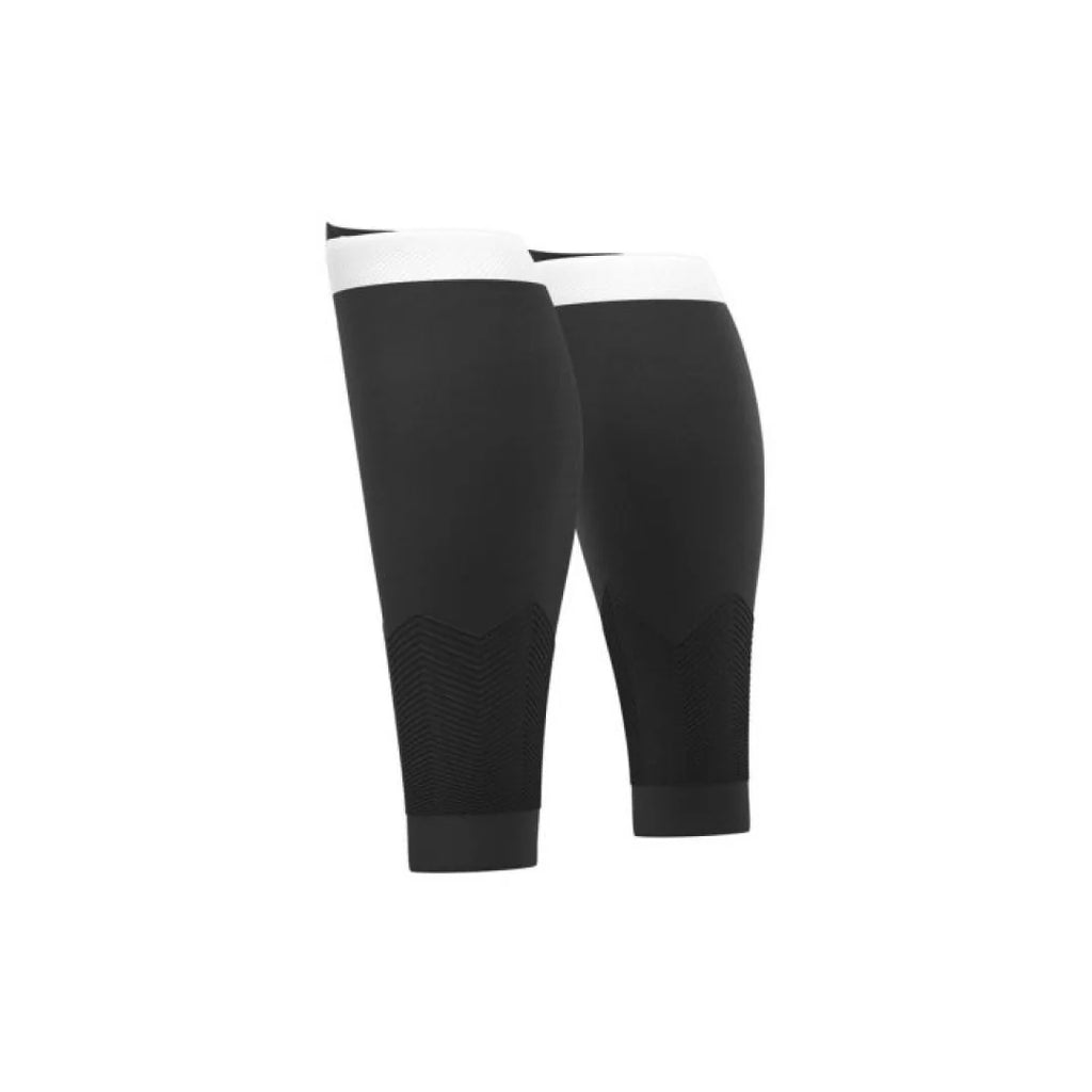 Pantorrillera Compressport R2V2 T3 Negro Blanco