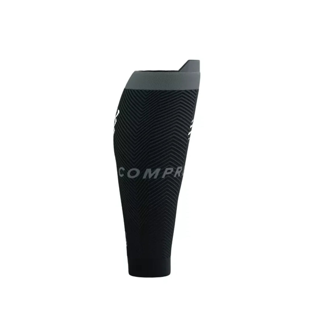 Pantorrillera Compressport R2 Oxygen Negro Gris T3