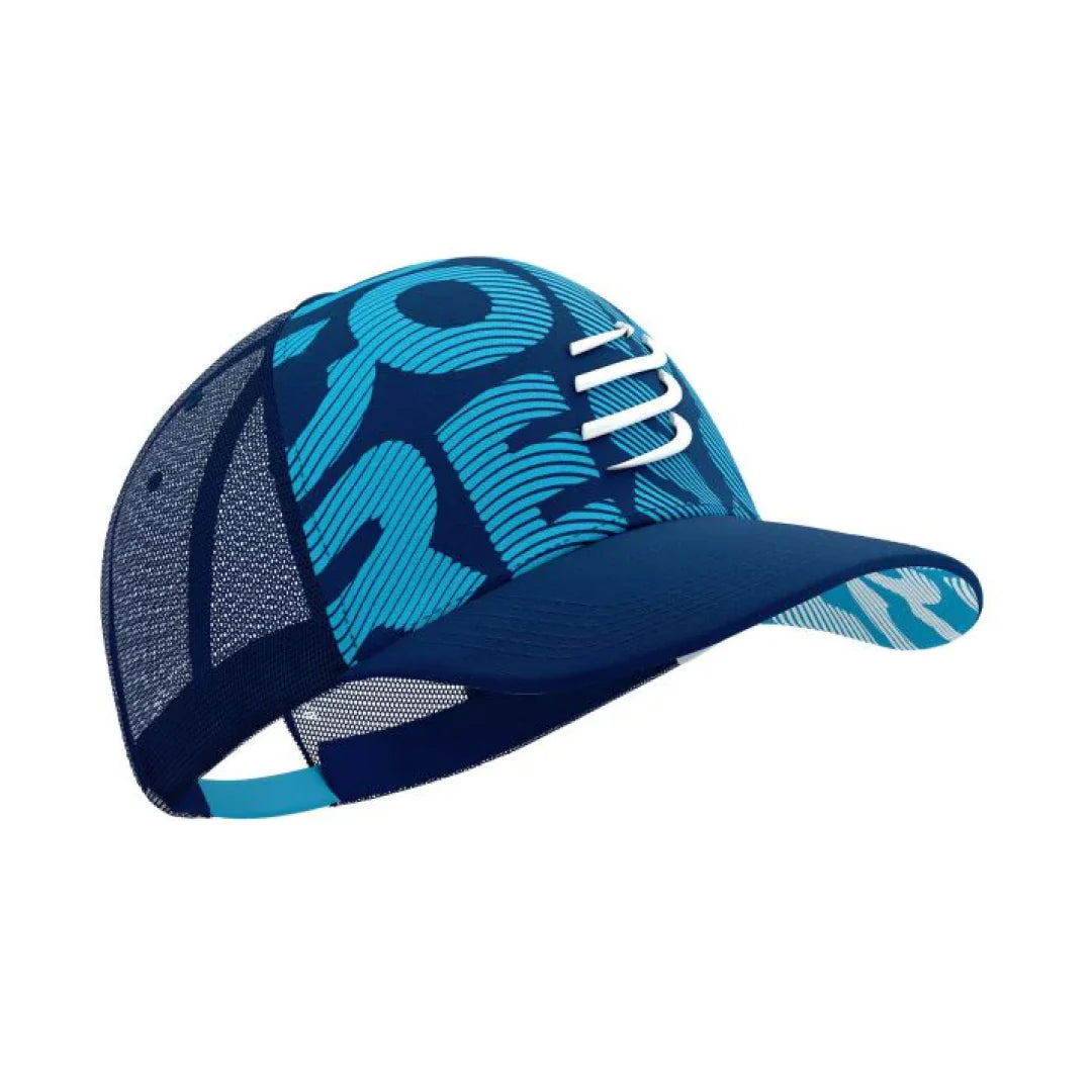 Gorra Multisport Océano Protección Solar Optimizada Compressport