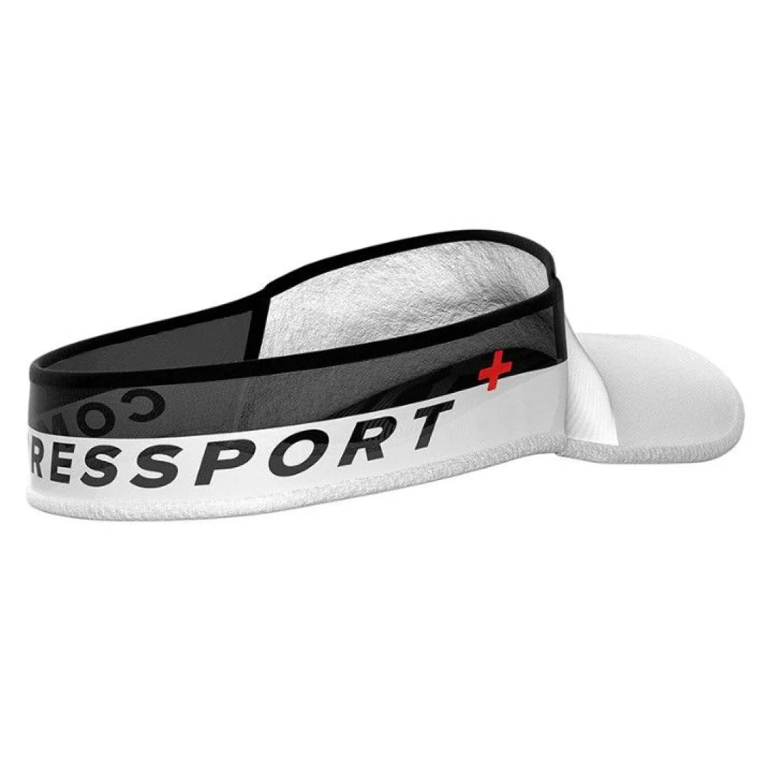 Visera Compressport ultralight Blanco