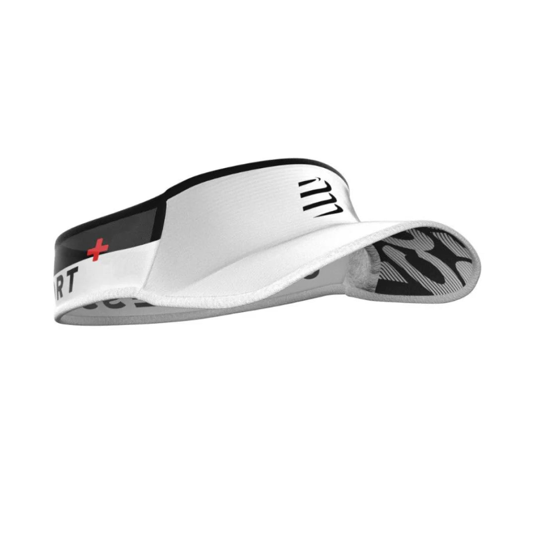 Visera Compressport ultralight Blanco