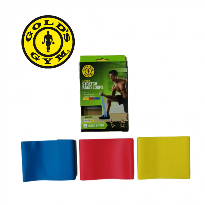 KIT DE 3 BANDAS PLANAS ELÁSTICAS CERRADAS - 11031226
