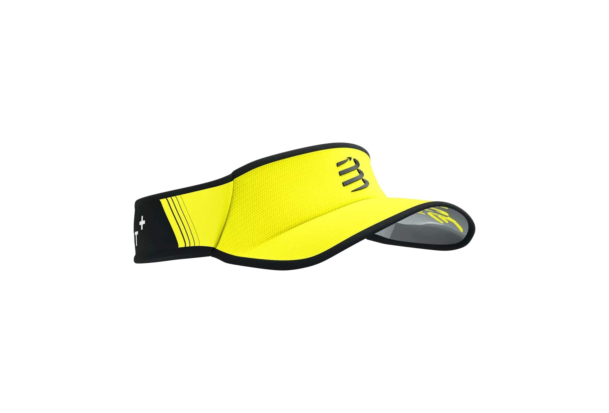 Visera Compressport Ultralight Amarillo neón / negro