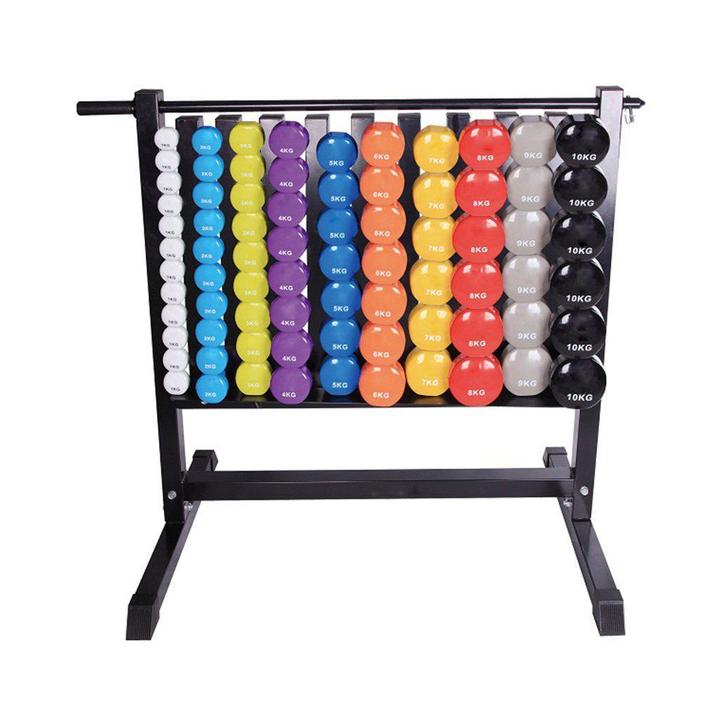 RACK PARA MANCUERNAS EN VINILO Y NEOPRENO - 71507